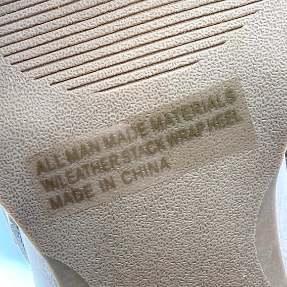 DV Dolce Vita‎ Size 9 Beige Taupe Faux Vegan Leather Western Ankle Boots Shoes - Picture 12 of 15